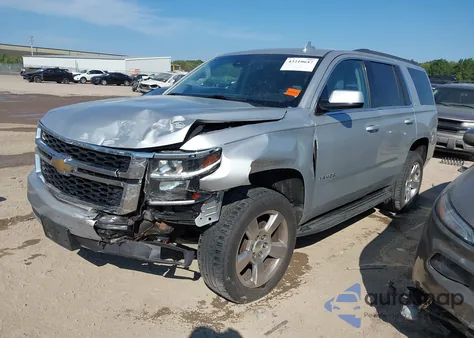 2015 Chevrolet Tahoe Lt из США, поврежденный, VIN 1GNSKBKCXFR727759
